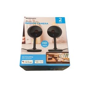 Merkury Indoor Surveillance Security Camera- 2 Pack
